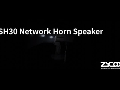 ZYCOO SH30 IP System głośników PA IP65 Wodoodporny okrągły głośnik tubowy