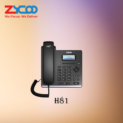 Obsługa 2-liniowego systemu telefonicznego VoIP PoE dla menedżerów średniego szczebla