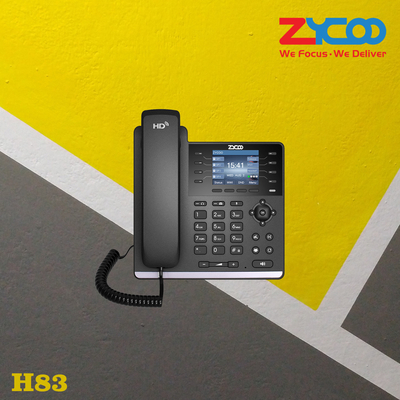 Telefon stacjonarny Voip 10/100 Mb/s PoE Wifi 4G Wszystkie Netcom z Bluetooth