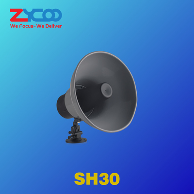 Głośnik tubowy PoE+ Sip EN 55032:2015 30 W Valcom Ip Paging Horn