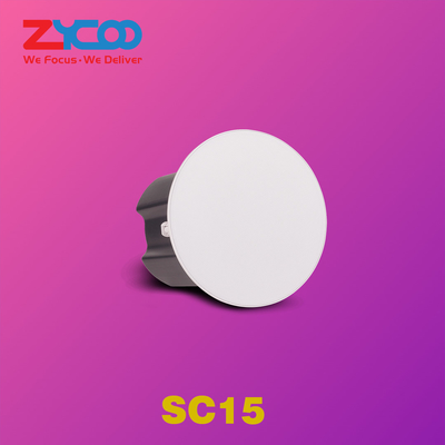 Zycoo SC15 7,2 x 6,3 w głośniku przywoławczym Sip Mono Acoustics Głośnik zasilany przez Poe