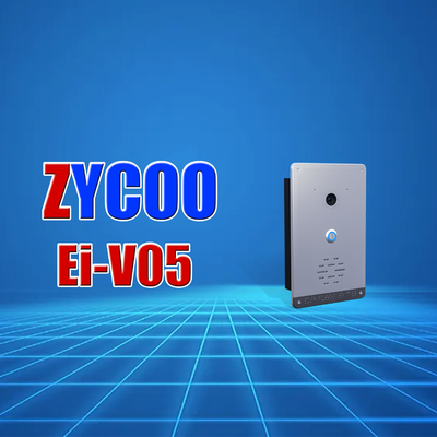 Zycoo Poe System domofonowy w kolorze srebrnym dla placówek handlowych