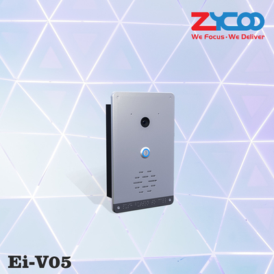 Zycoo Poe System domofonowy w kolorze srebrnym dla placówek handlowych