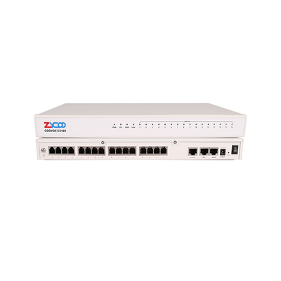 Bramki VoIP 2 X 10/100 Mb/s Rozszerzenie FXS Pudełko na telefon Voip do telefonów analogowych